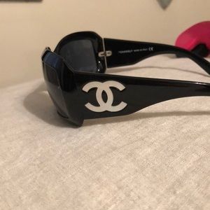 CHANEL MOTHER OF PEARL SUNGLASSES